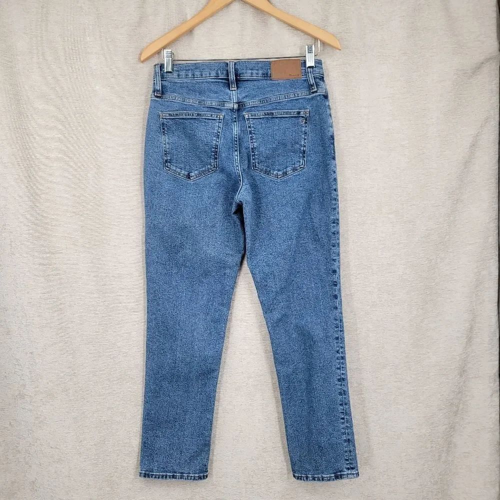 Madewell The Mid Rise Perfect Vintage Jean Denim Blue Jeans - Picture 6 of 10